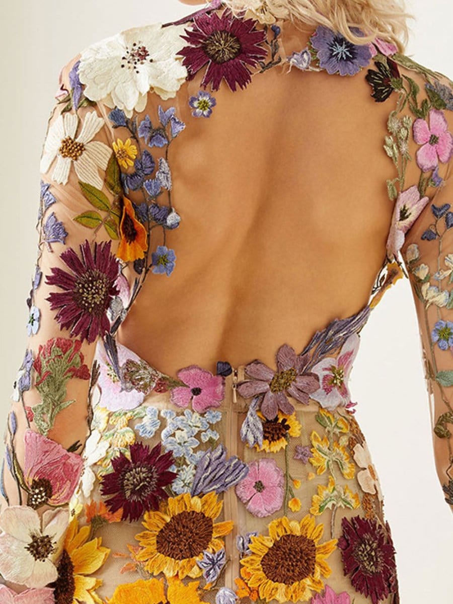 Charlotte Floral Mini Dress