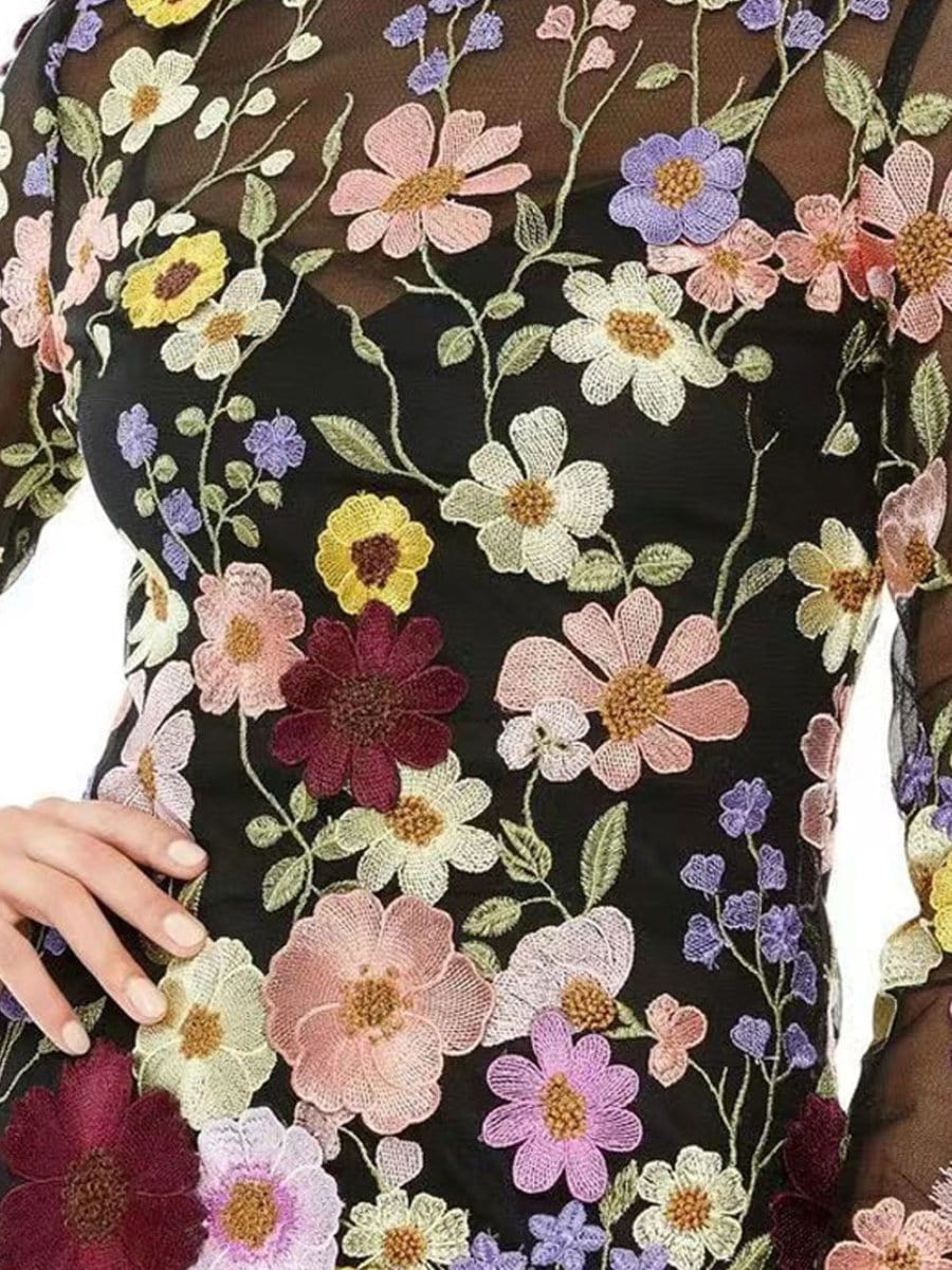 Charlotte Floral Mini Dress