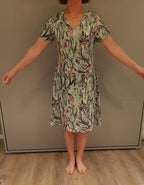 Imogen Effortless Floral Print Dress Evening Wear Edit