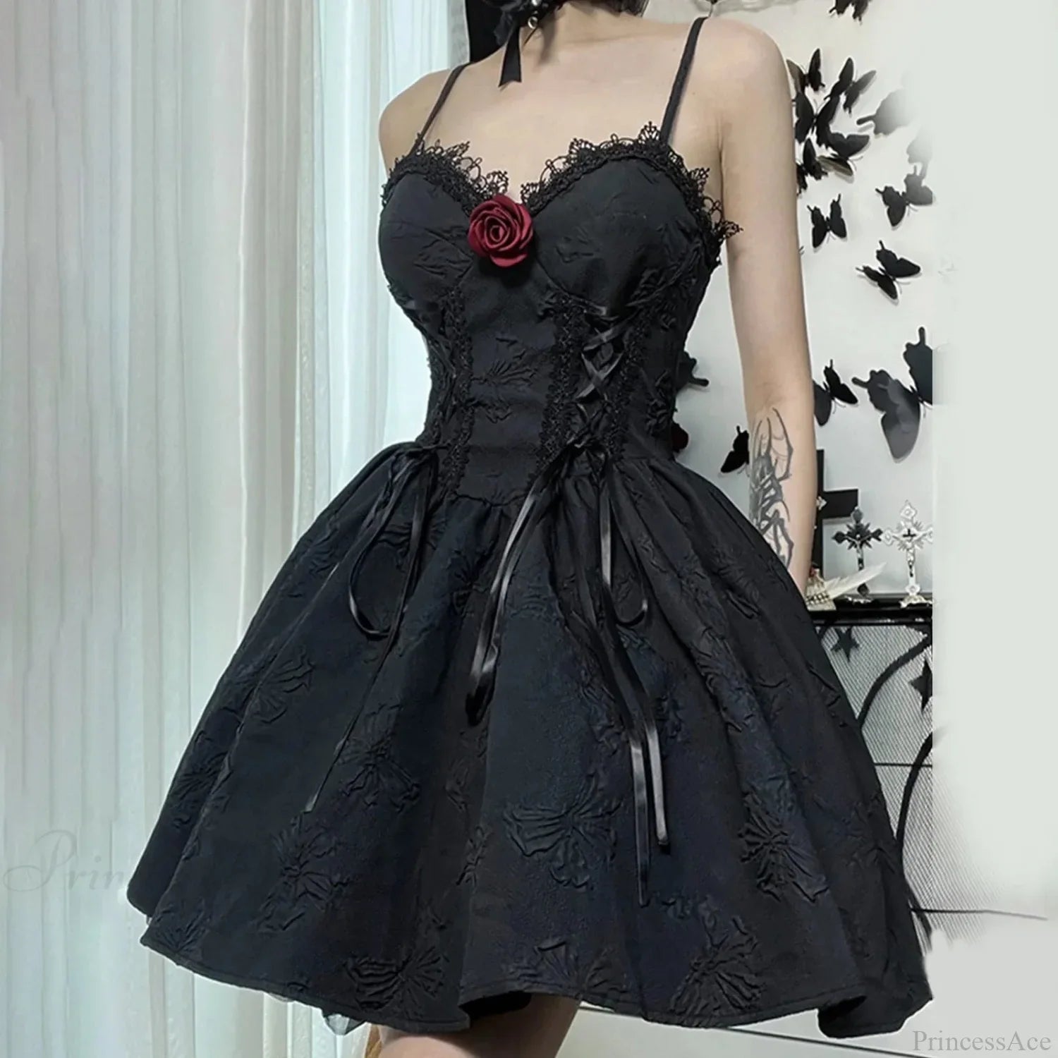 Checkered Antique Small Dress