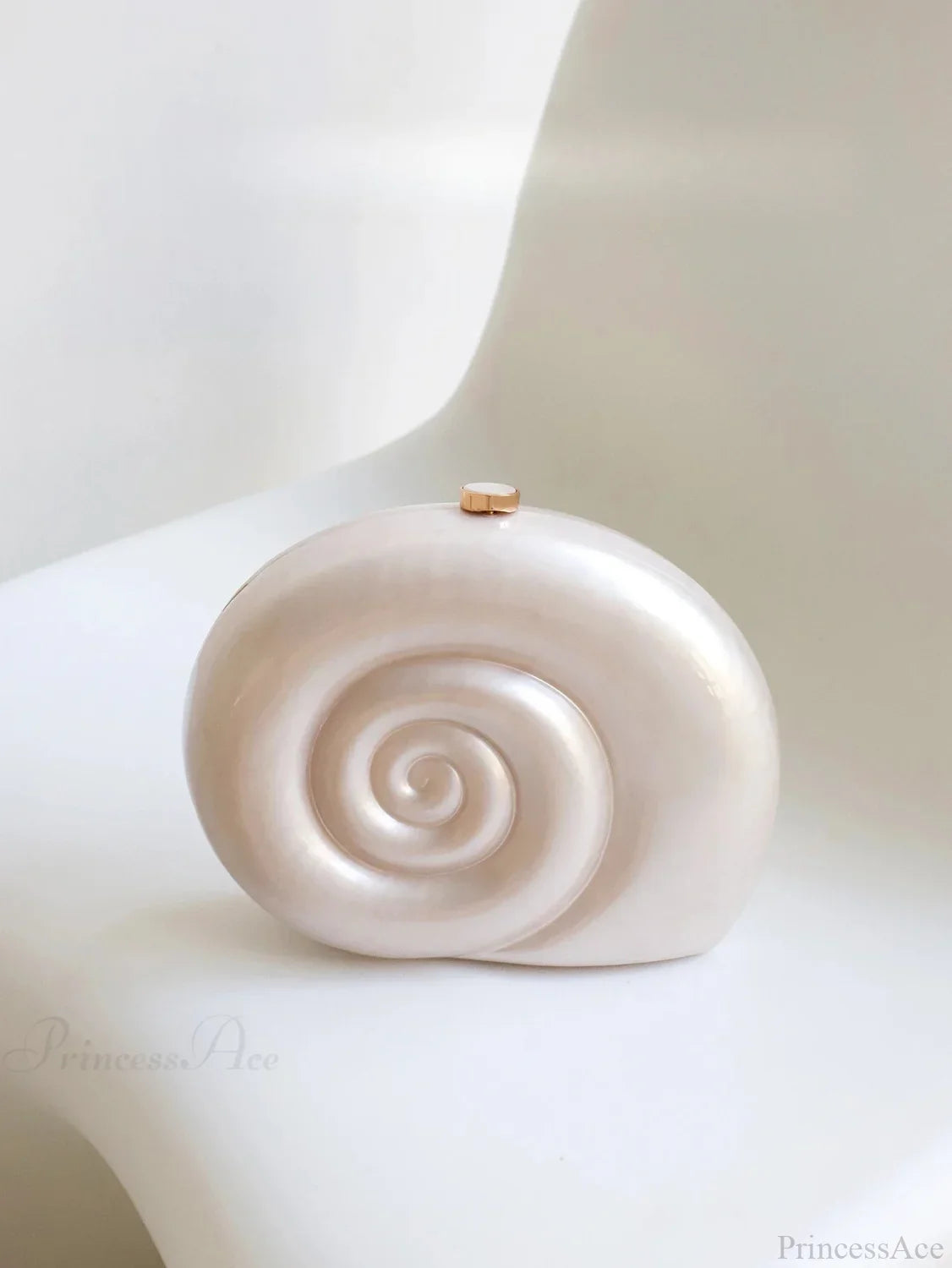 Chic Snail Shaped Acrylic Clutch Bag Evening Party Bag