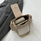 Classic Y2K Vintage PU Leather Shoulder Bag