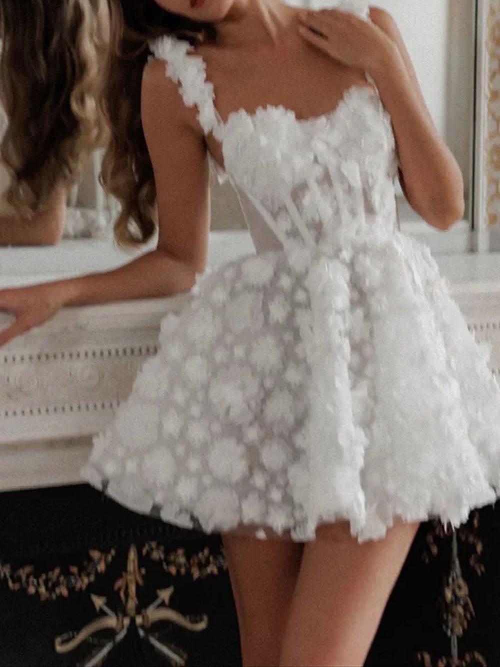 Clementine Lace Mini Dress