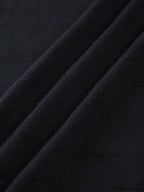 Contrast Trim Collar V-neck Knit Sweater Vest