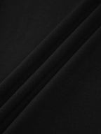 Contrast Trim Off Shoulder Long Sleeve Shirt