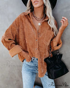 Corduroy Tunic Ladies Coats