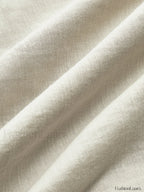 Cotton And Linen Pleated Cutout Long Dress