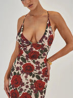 Courtney Backless Bodycon Maxi Dress