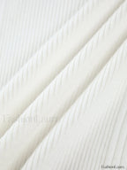 Cutout Split Beads Detail Ribbed Knit Top