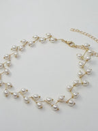 Choker Necklace Pearl White Alloy Classic for Women Wedding Daily 1PC