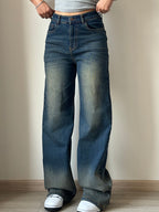 Straight Loose Boyfriend Jeans