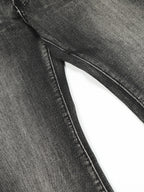 Washed Polished Flare Jeans