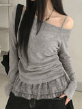 Solid-Coloured Slim-Fit Long Sleeve