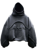 Trendy Casual Multicolored Printed Hoodie