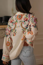 Wanderlust Floral Print Casual Shirt