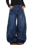 American Design Large Pocket Machete Boyfriend Jeans