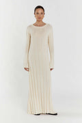 A-Line Maxi Sweater Dress