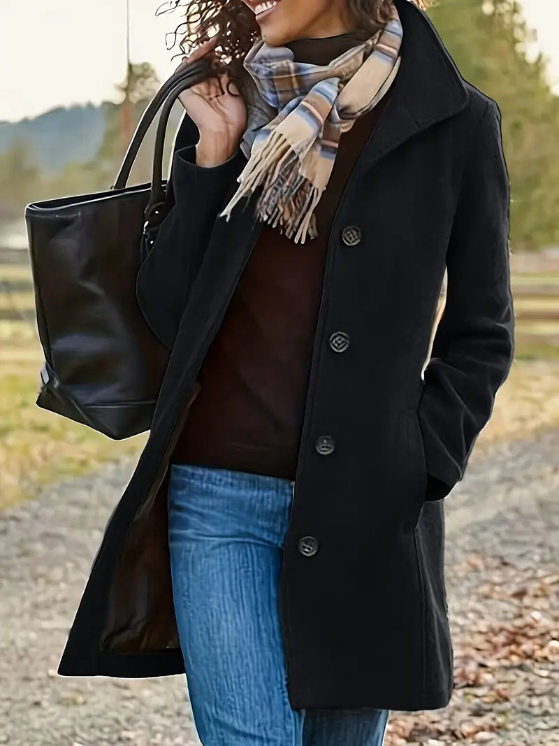| Long Double Breasted Coat