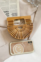 Fashionable Bamboo Pearl Handbag
