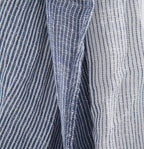 Gradual change in striped Cotton Scarf
