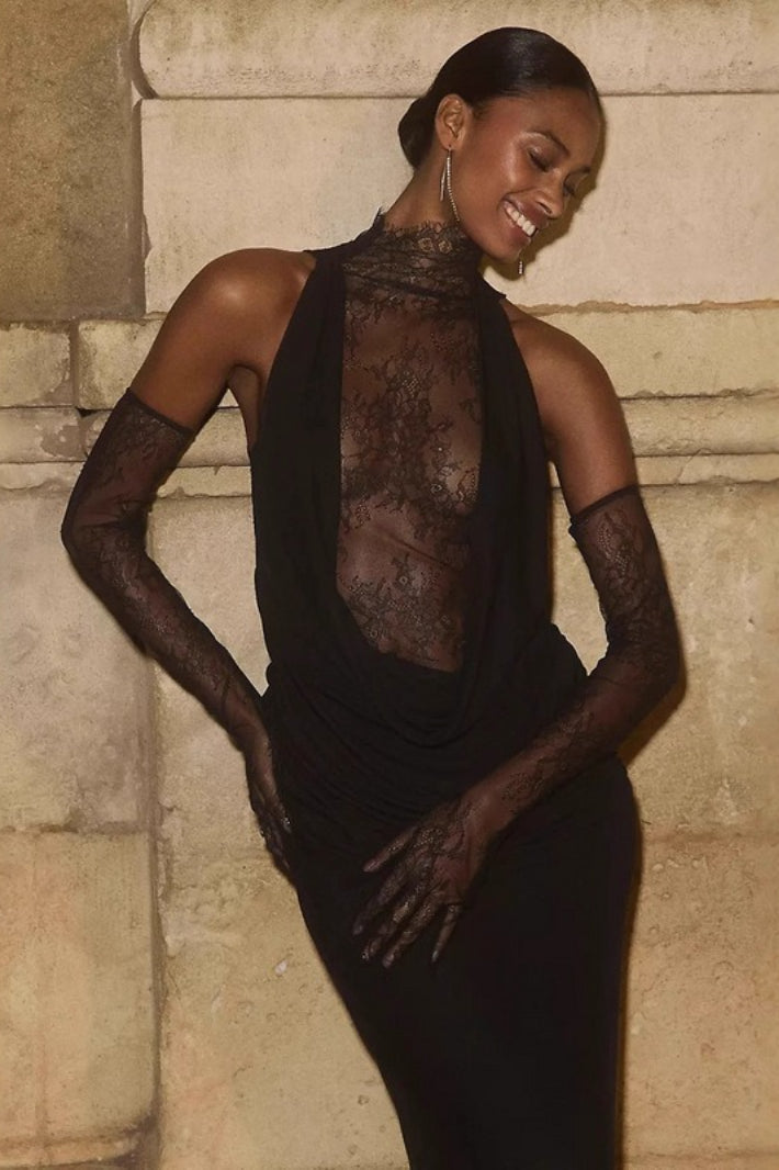 Cutout Bodycon Maxi Dress