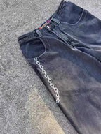 Retro Hip Hop Loose Boyfriend Jeans