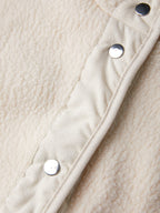 Lambswool Hooded Loose Jacket