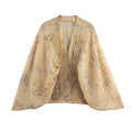 Bohemian Style Ibiza Embroidered Wide-sleeved Shirt