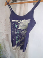 Street Graffiti Print Cami Top