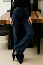 Stylish High-waisted Pockets Casual Women's Jeans