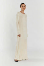 A-Line Maxi Sweater Dress