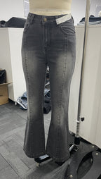Slim Fit Blue Flare Jeans