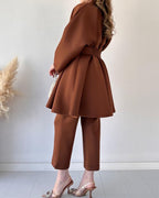Casual umbrella-shaped two-piece set