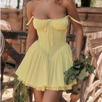 Juliette Lace Suspender Dress