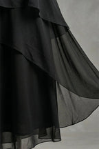 Ethereal Layered Ruffle Maxi Dress