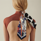 The Lila — Silk Skinny Scarf