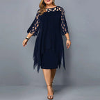 Jenny Boutique Women's Party Dress Midi Evening Wear Edit
