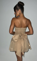 | Women's Glitter Cocktail Dress Mini