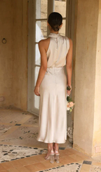Aranza Exclusive Women's Wedding Guest Dress Midi Boutique Collection