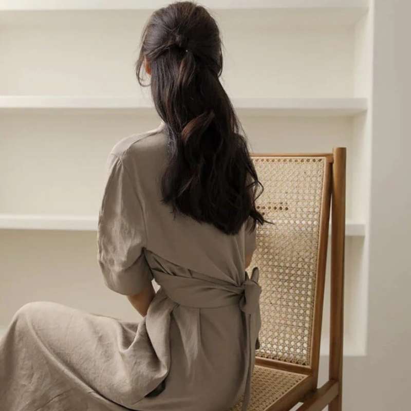 Josefina Timeless Lange Wrap Dress Midi Evening Wear Edit