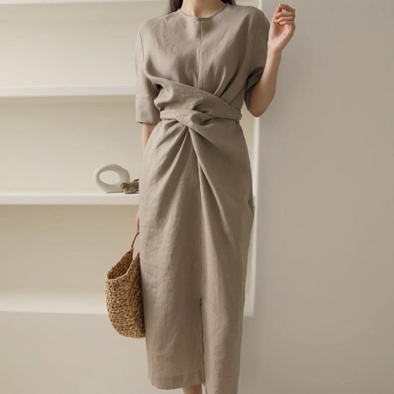 Josefina Timeless Lange Wrap Dress Midi Evening Wear Edit