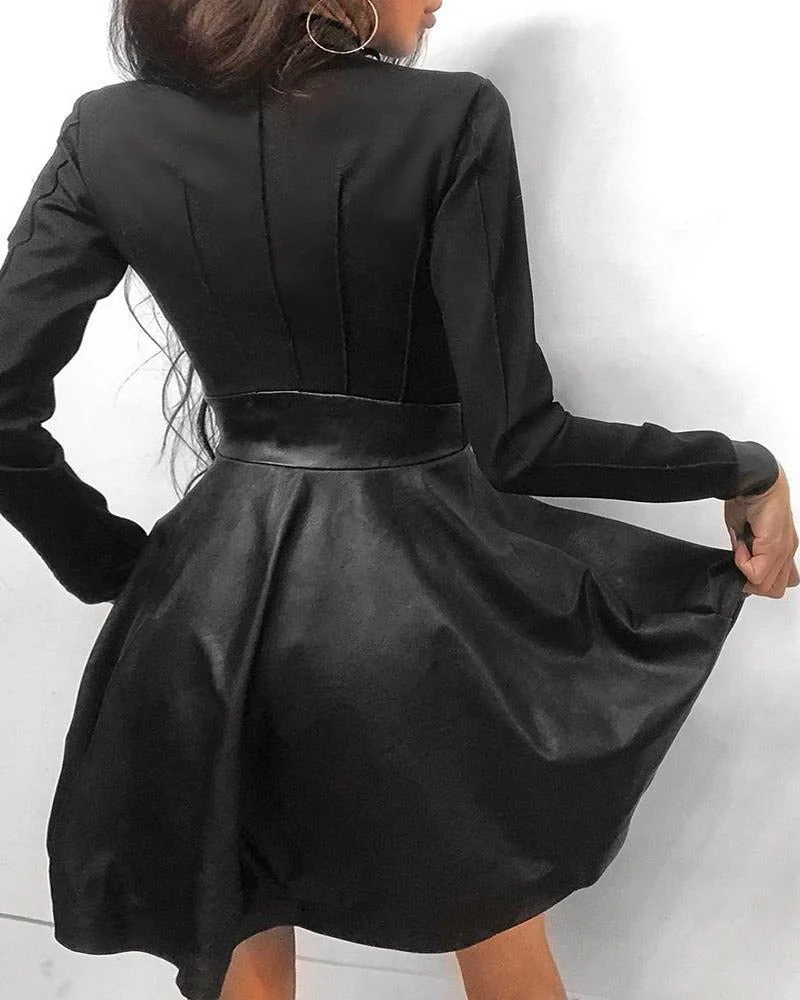 | Black Mini Party Dress