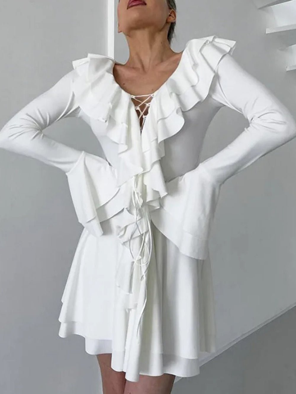 Daphne Long Sleeve Mini Dress