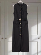 Daphne Sleeveless Midi Dress