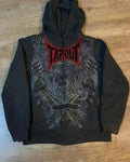 Dark Crimson Letter Antique Hoodie