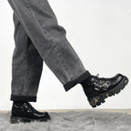 Dark Fire Carved Elevated Sneaker