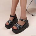 Dark Lolita Elevated Sandal