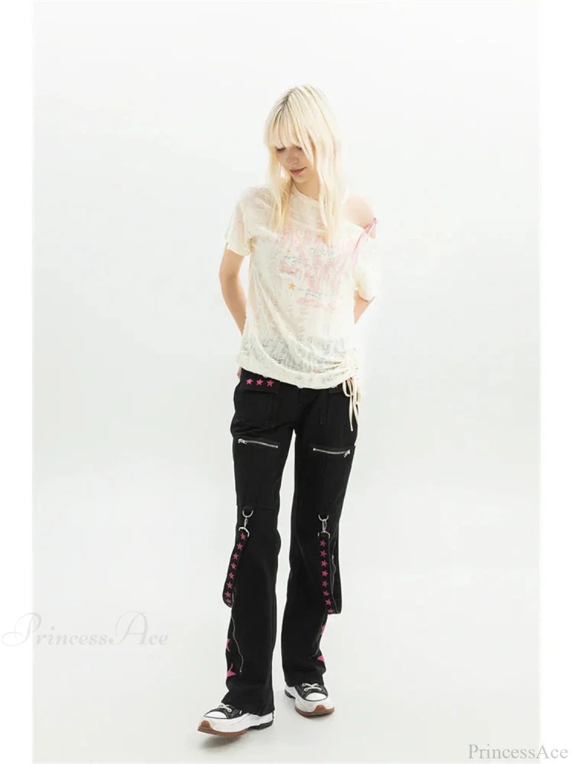 Dark Medieval Loose Cargo Pant