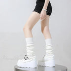Dark Metal Ornate Platform Tennis Shoe