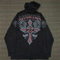 Dark Print Pullover Jumper